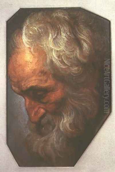 Head of an Apostle Oil Painting by Gaspard de Crayer