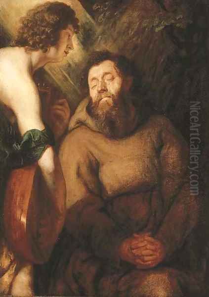 The Ecstacy of Saint Francis Oil Painting by Gaspard de Crayer