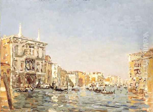 The Grand Canal, Venice Oil Painting by Emma Ciardi