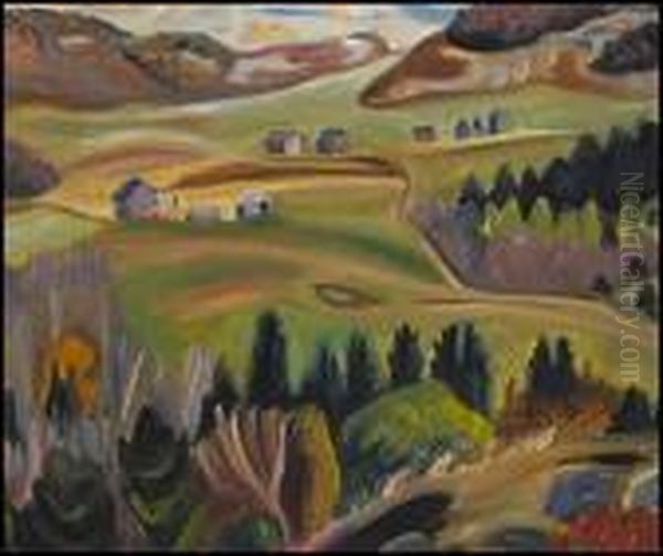 Landscape Oil Painting by Prudence Heward