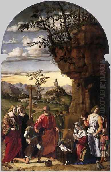 Adoration of the Shepherds Oil Painting by Giovanni Battista Cima da Conegliano