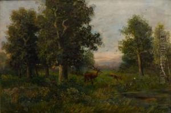 Untitled Oil Painting by Joseph Friedrich N. Heydendahl