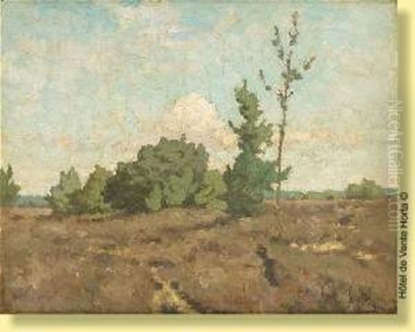 Paysage Arbore Oil Painting by Adriaan Jozef Heymans