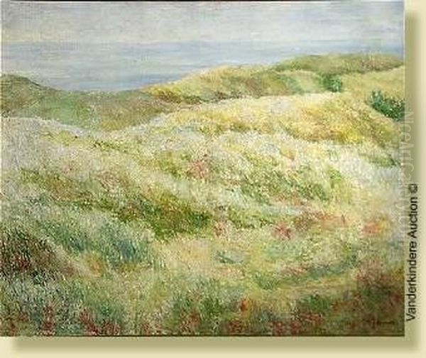 Les Dunes Oil Painting by Adriaan Jozef Heymans