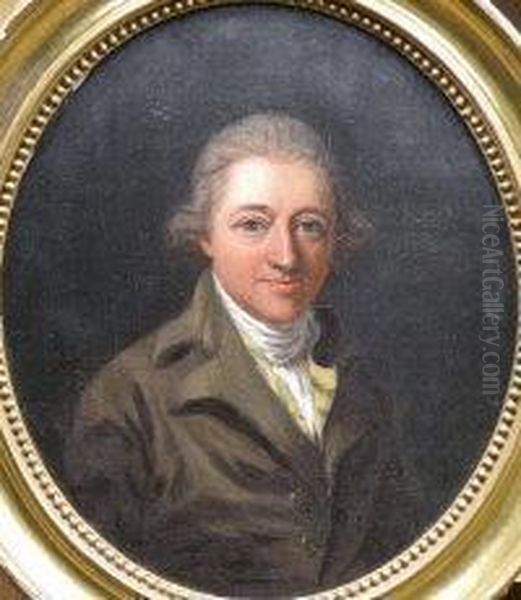 Portrait Of Gentleman Said To Be George Neville, First Earl Of Abergavenny Oil Painting by Thomas Hickey