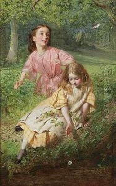 Life's Sunshine Oil Painting by George Elgar Hicks