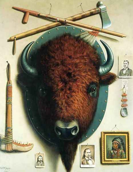 Trophies of the Frontier Oil Painting by Astley David Middleton Cooper