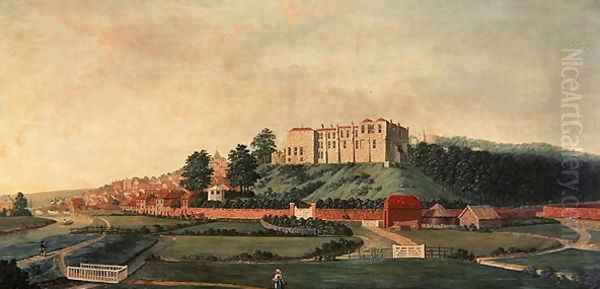 Arundel Castle from the East, c.1770 Oil Painting by James Canter