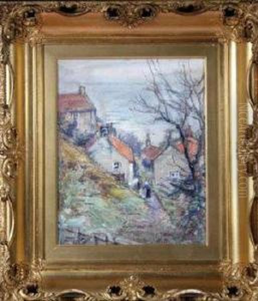 A Bit Of Old Runswick Oil Painting by Rowland Henry Hill