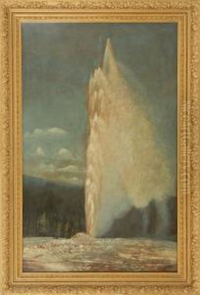 Old Faithful Oil Painting by Thomas Hill