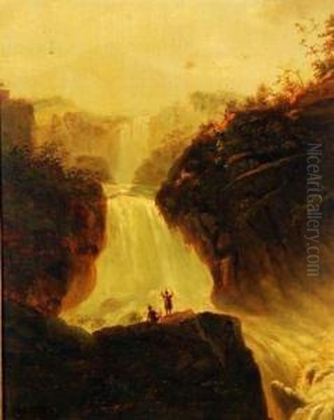 Hetch Hetchy, California Oil Painting by Thomas Hill