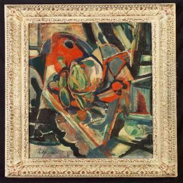 Nature Morte No. 11 Oil Painting by Georges Hillaireau