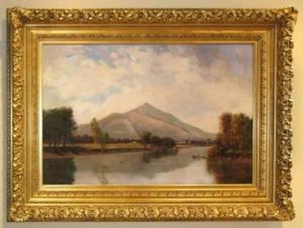 White Mountains, New Hampshire Oil Painting by William Henry Hilliard