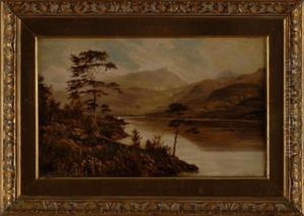 Loch Maree Oil Painting by Theodore Hines