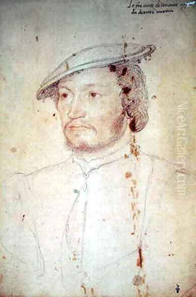 Jean de Bueil, comte de Sancerre (1512-37), c.1528 Oil Painting by (studio of) Clouet