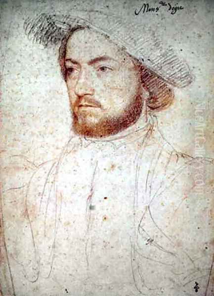 Francois de Rohan, seigneur de Gie (1515-60), c.1540 Oil Painting by (studio of) Clouet