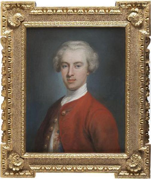 Portrait Of A Young Man Oil Painting by William Hoare