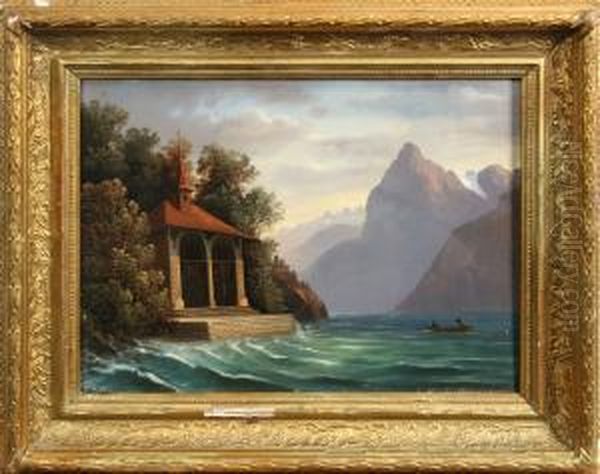 Gnerad E. Hodel Oil Painting by Ernst I Hodel