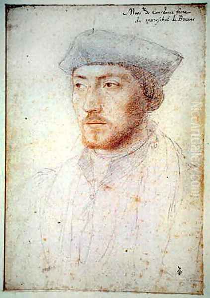 Philippe de Cosse, eveque de Coutances (1510-48) Oil Painting by (studio of) Clouet