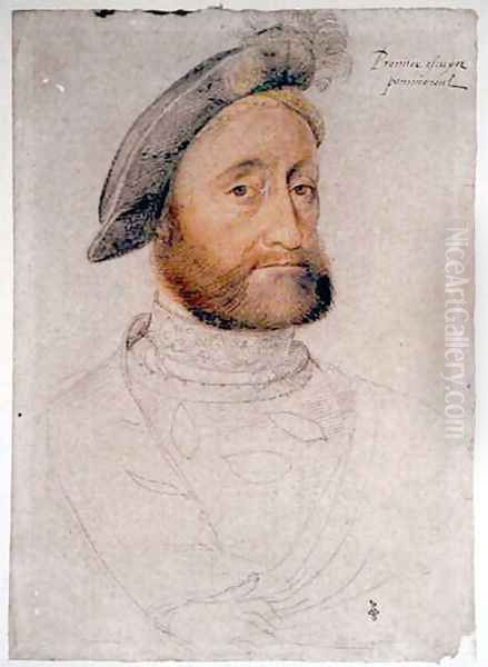 Robert de Pommereuil (c.1490-1543) c.1533 Oil Painting by (studio of) Clouet