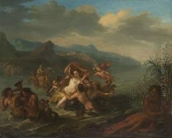 Acis Und Galatea Oil Painting by Gerard Hoet