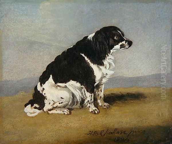 The Duchess of York's Spaniel, 1804 Oil Painting by Henry Bernard Chalon