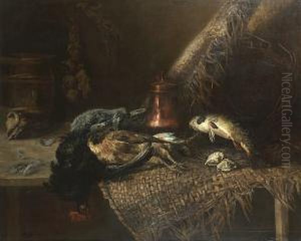 Nature Morte Oil Painting by Charles Hoguet