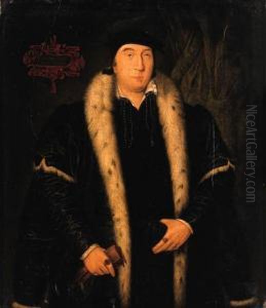 Portrait Of A Gentleman Oil Painting by Hans Holbein the Younger