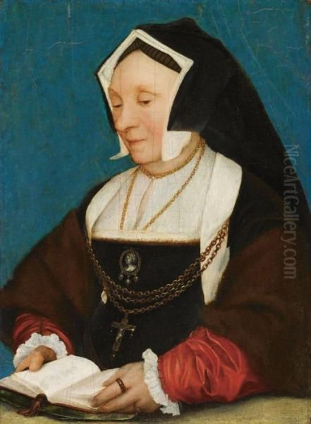 Bildnis Alice More Oil Painting by Hans Holbein the Younger