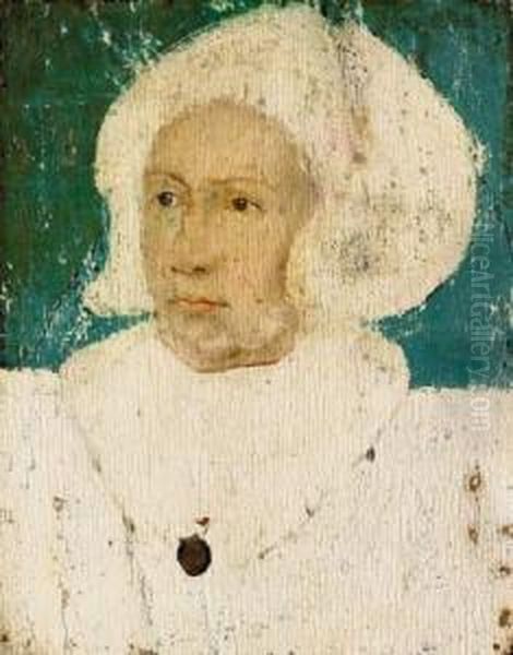 Portrait Of An English Lady Oil Painting by Hans Holbein the Younger