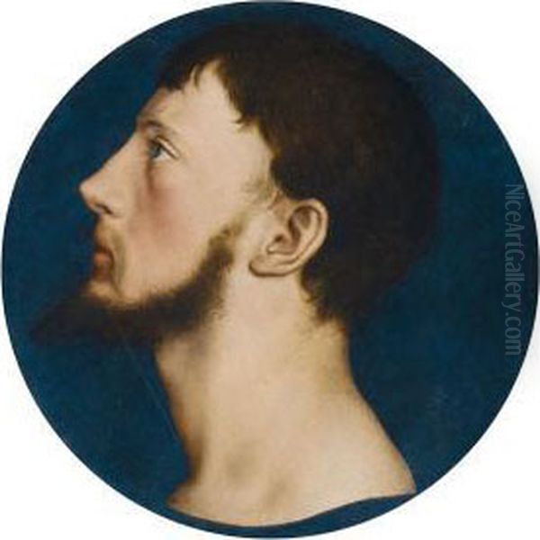 Sir Thomas Wyatt The Younger Oil Painting by Hans Holbein the Younger