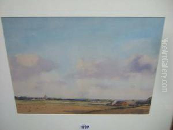 Suffolk Landscape by Edgar Thomas Holding