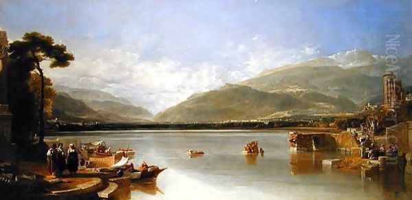 The Passage Point 1829 Oil Painting by Sir Augustus Wall Callcott