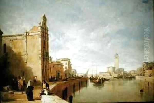 Venice Oil Painting by Sir Augustus Wall Callcott