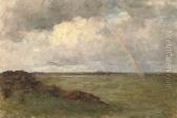 The Rainbow Oil Painting by Nathaniel R.H.A. Hone Ii,