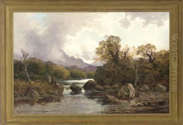 A Perfect Spot For Fishing Oil Painting by John Horace Hooper