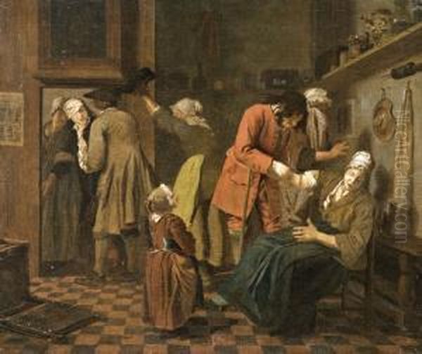 Doktornal Oil Painting by Jan Josef, the Elder Horemans