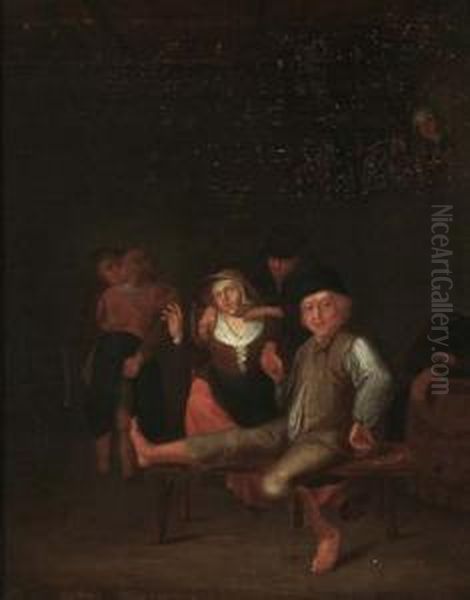 Untitled Oil Painting by Jan Josef, the Elder Horemans