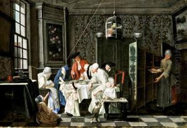 Babalatogatoban Oil Painting by Jan Jozef, the Younger Horemans