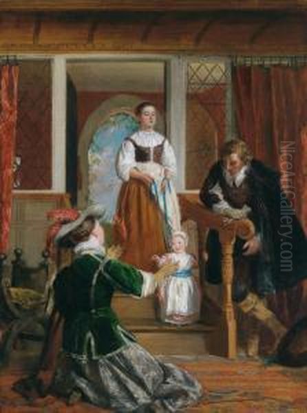 I Primi Passi Oil Painting by John Callcott Horsley