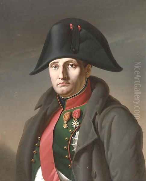 Napoleon Oil Painting by Charles de Chatillon