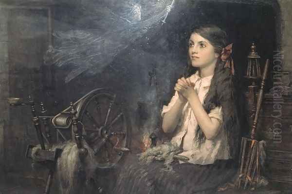 Spellbound Oil Painting by Frederick George Cotman