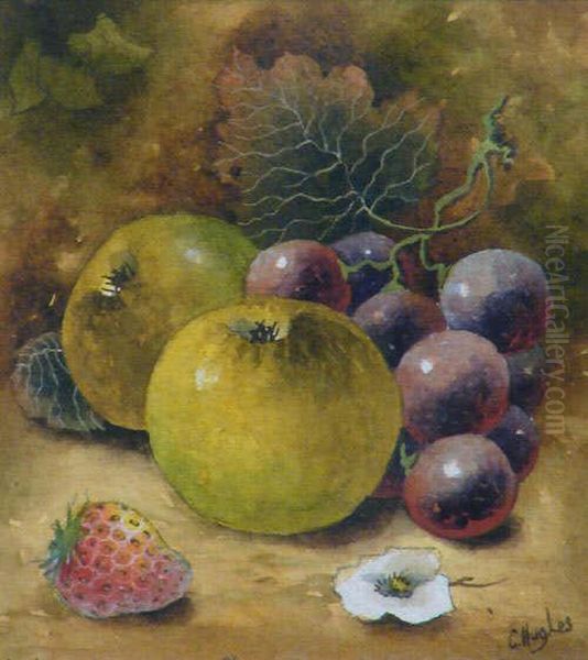 Still Life Fruit Oil Painting by Christopher Hughes