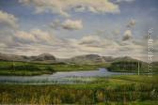 The Quiet Land Oil Painting by Christopher Hughes