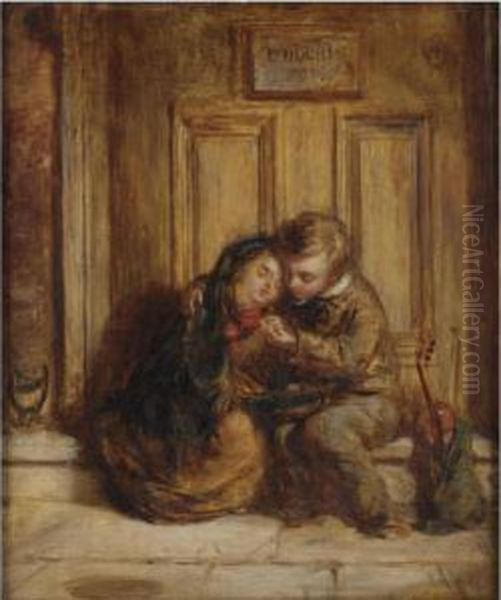 Sympathy Oil Painting by Edward Hughes