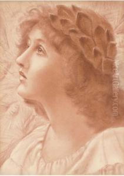 Hope Oil Painting by Edward Robert Hughes