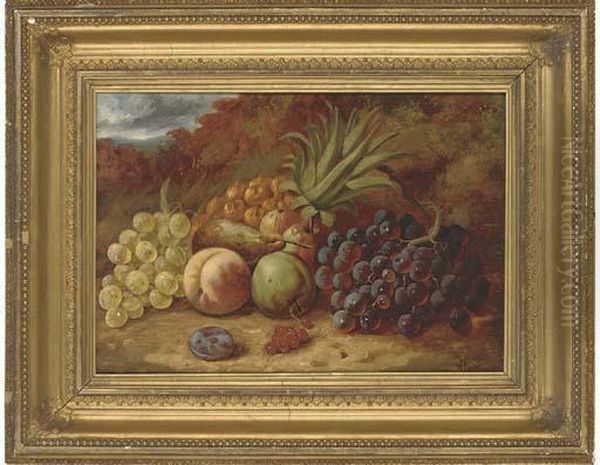 Still Life Oil Painting by William Hughes