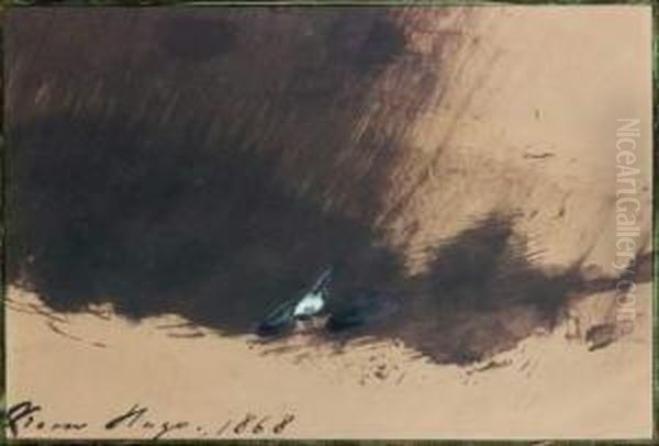 Tempete Oil Painting by Victor Hugo