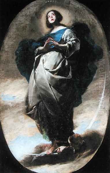 The Immaculate Conception Oil Painting by Bernardo Cavallino