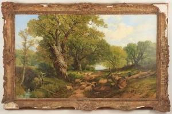 Arundel Park, Sussex Oil Painting by Frederick William Hulme